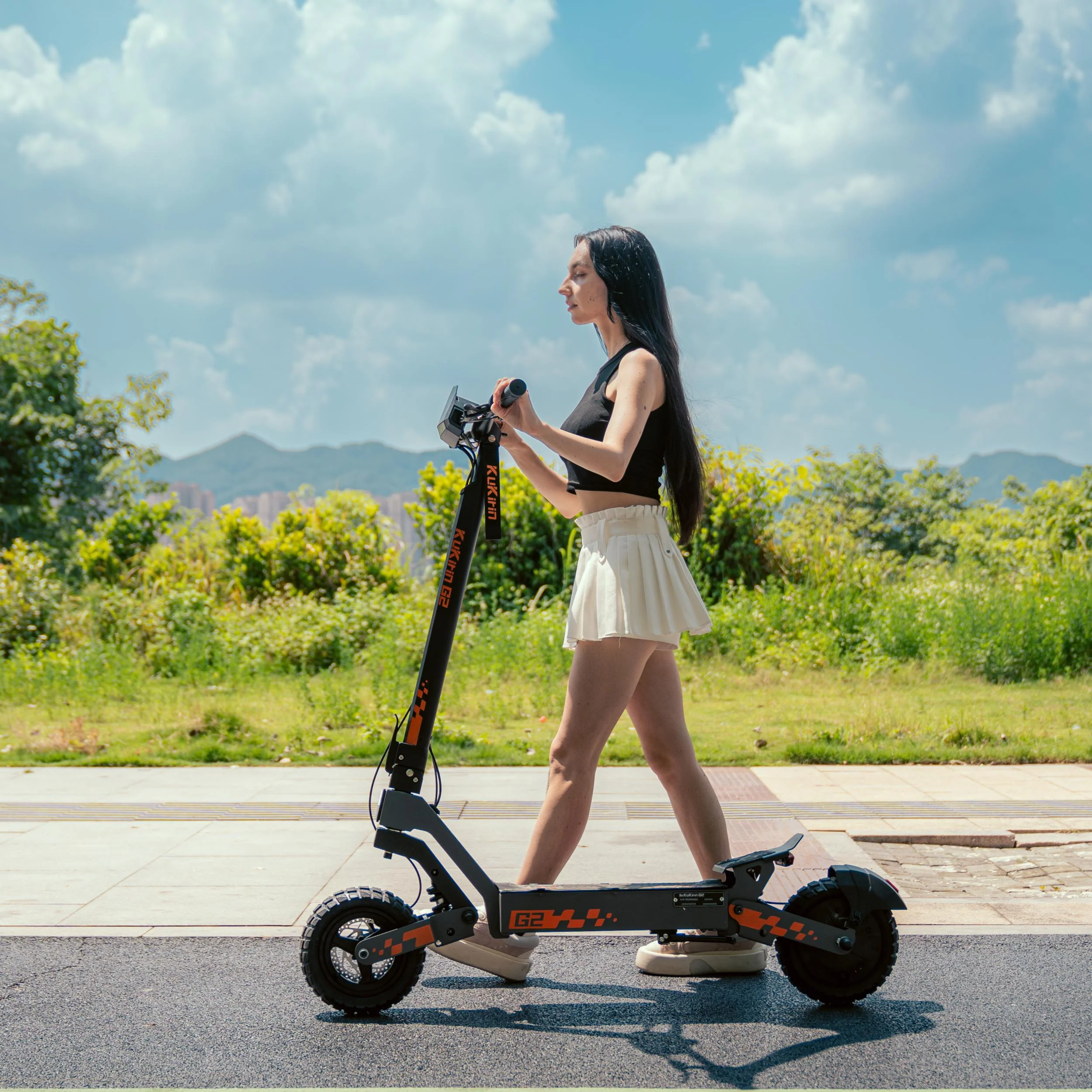 Cookirin G2 48v 15.6ah electric scooter, powerful and lightweight, 800v motor - Image 2