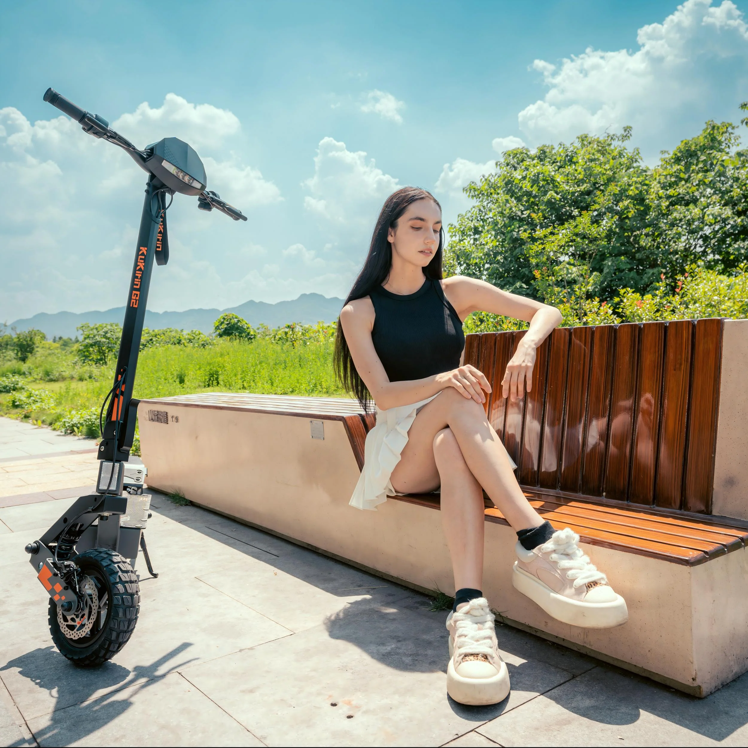 Cookirin G2 48v 15.6ah electric scooter, powerful and lightweight, 800v motor - Image 3